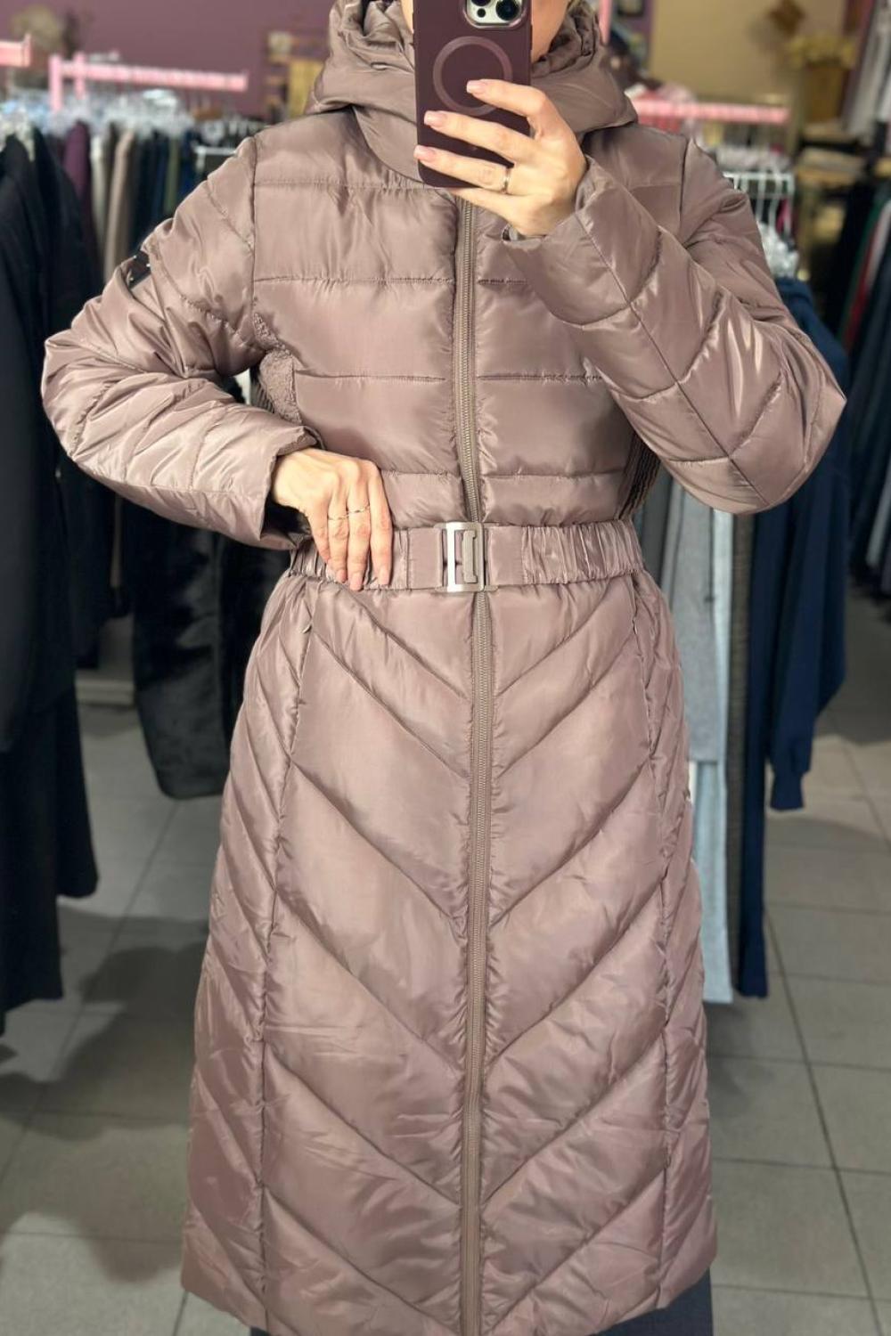 Women's coat coffee