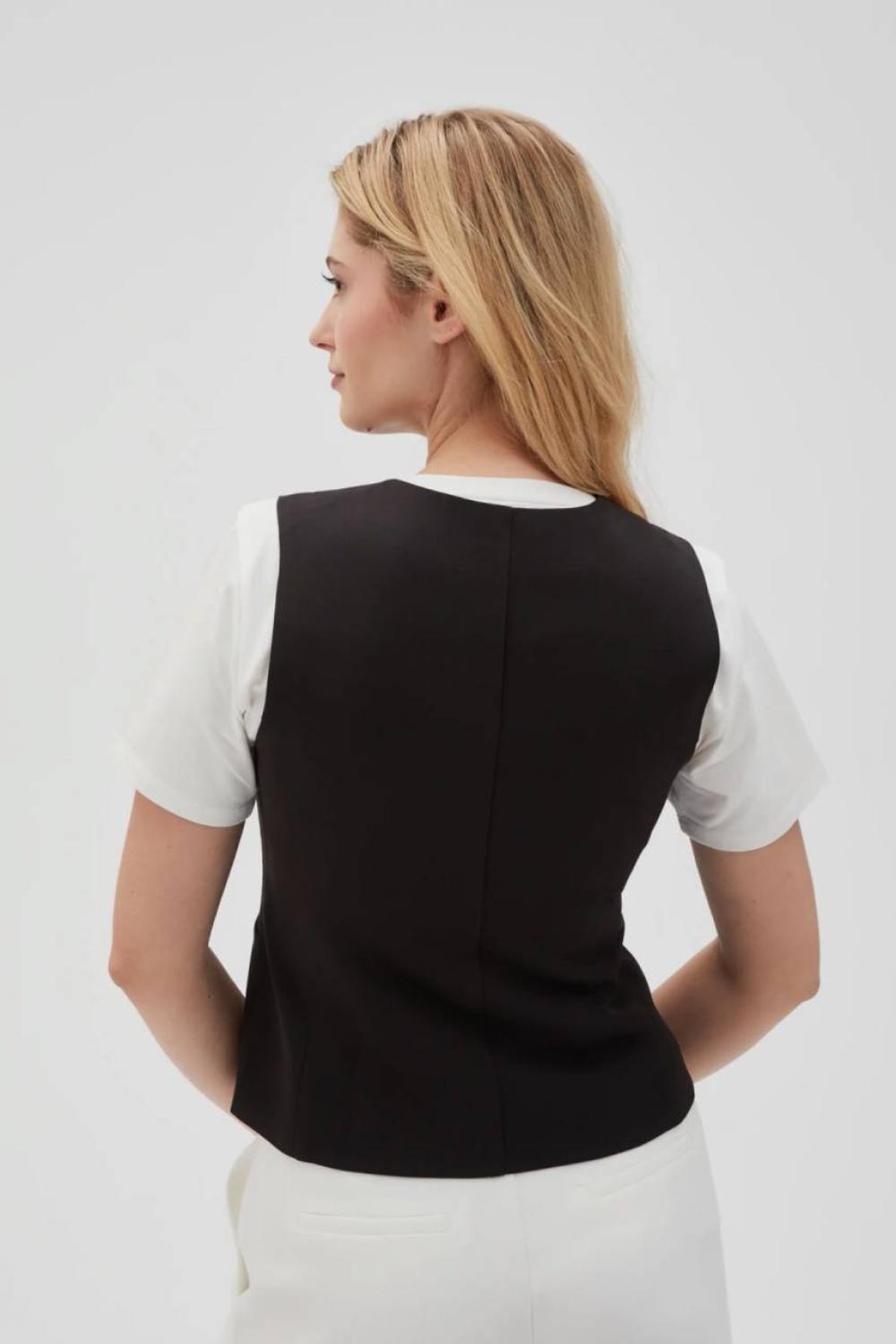 Classic black vest