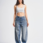 Vintage blue denim Skater