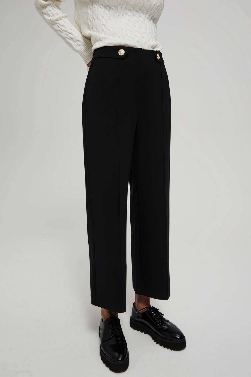 Pants women's classic black Z-SP-3927 MOODO