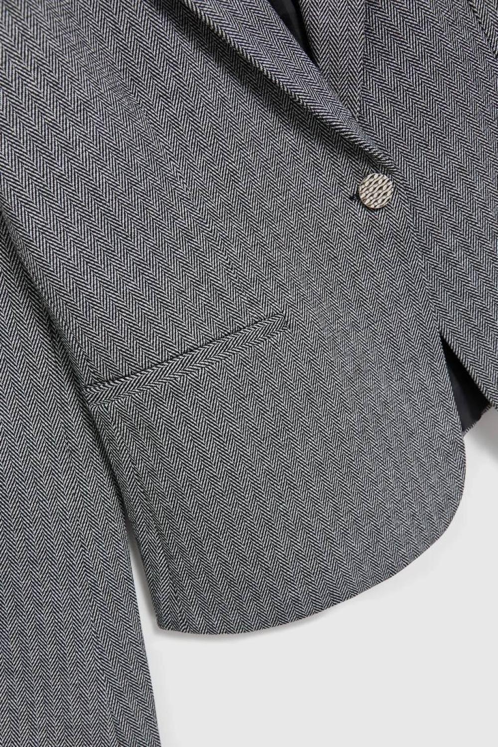 Gray jacket