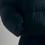 Voluminous short winter jacket