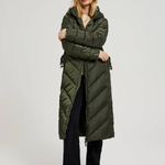 An olive  jacket