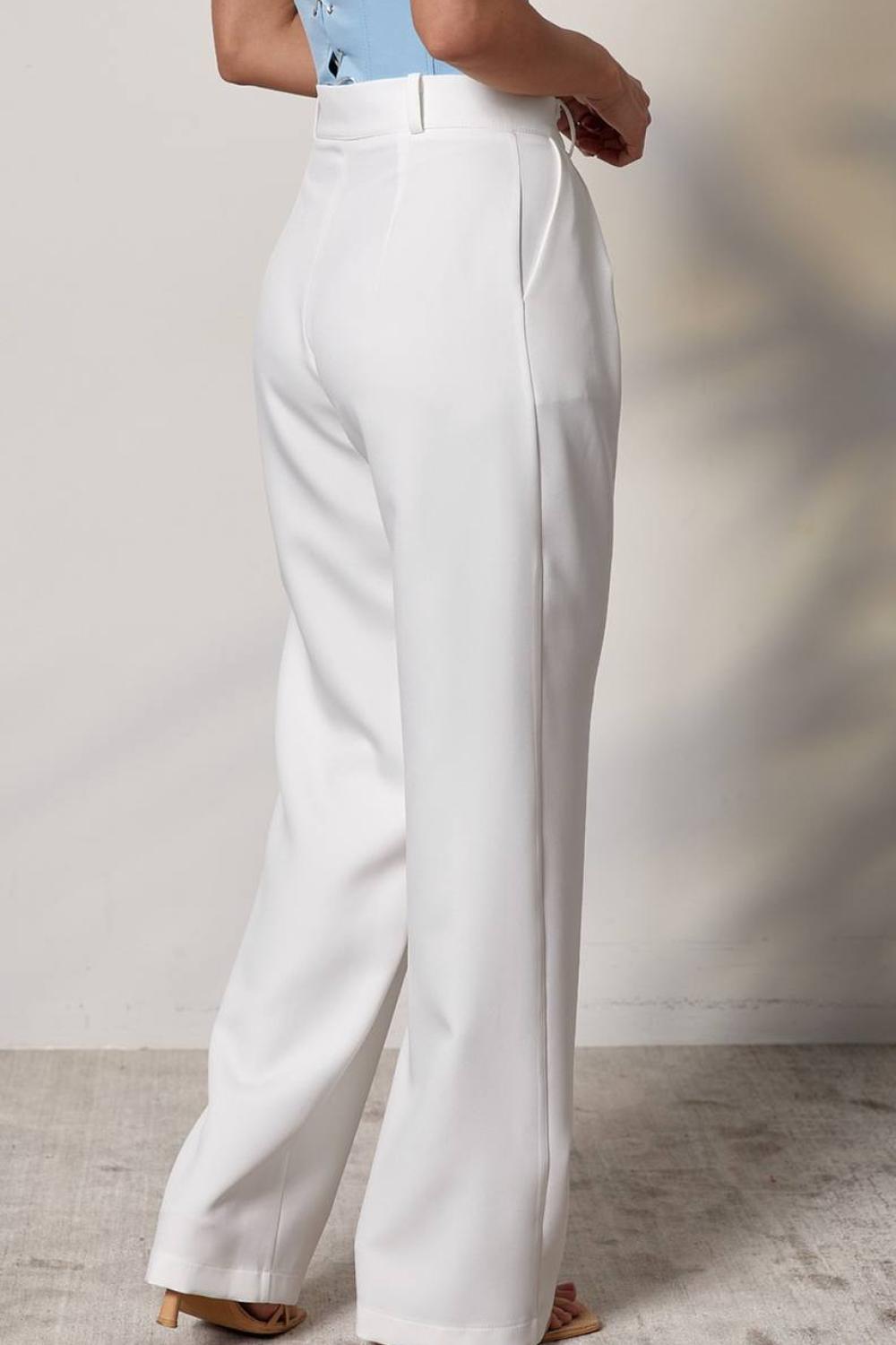 Classic milk pants