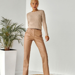 Basic jumper in creme brulee color 2520 BELLISE