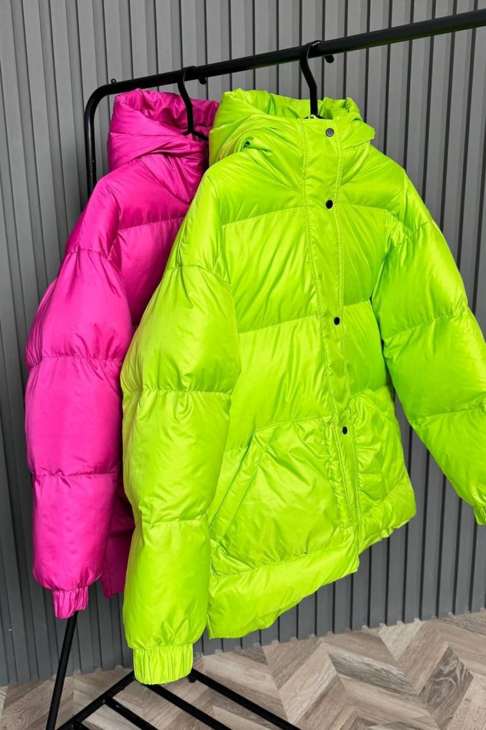 Premium quality winter green jacket