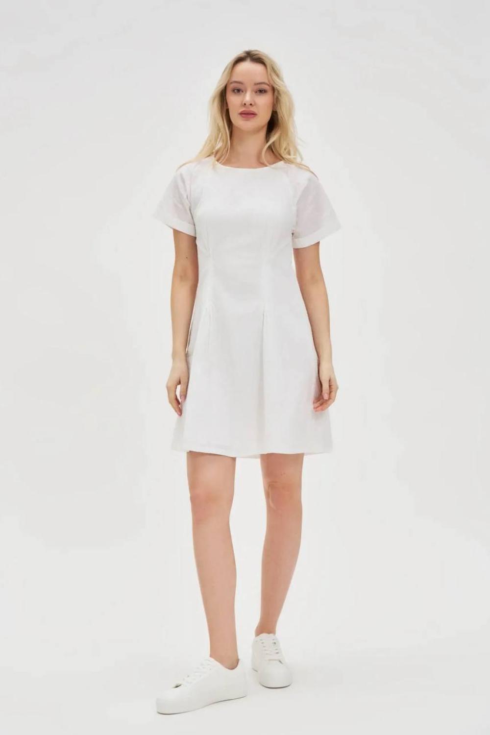 White summer dress