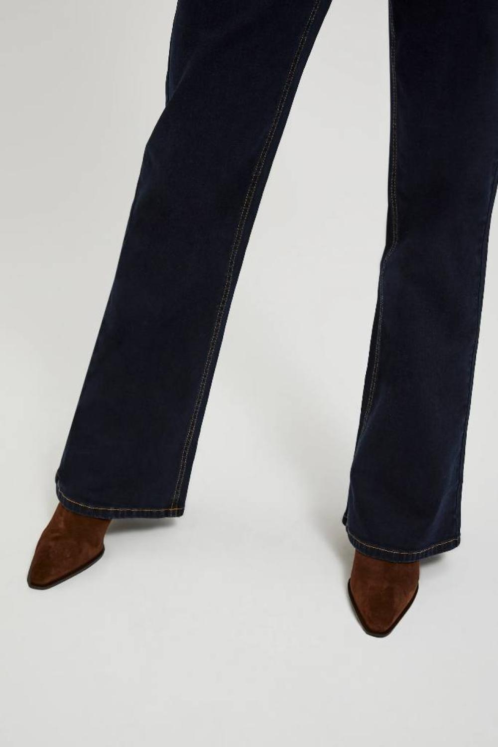 Flared jeans dark blue