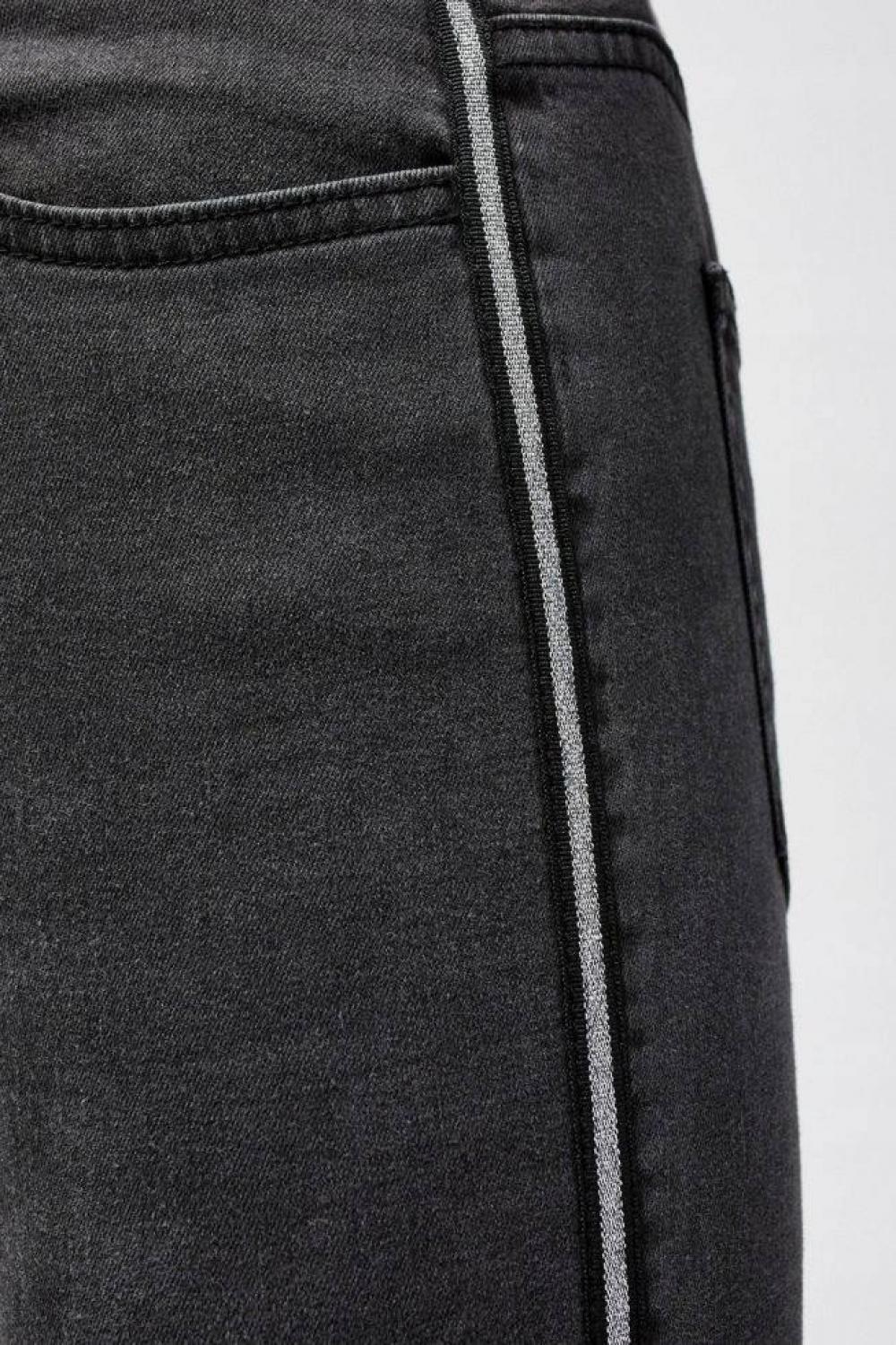 Jeans graphite with insert Moodo L-JE-2812