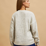 Women's V-neck sweater Z-SW-4258 MOODO