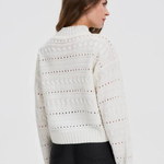 Women's white sweater