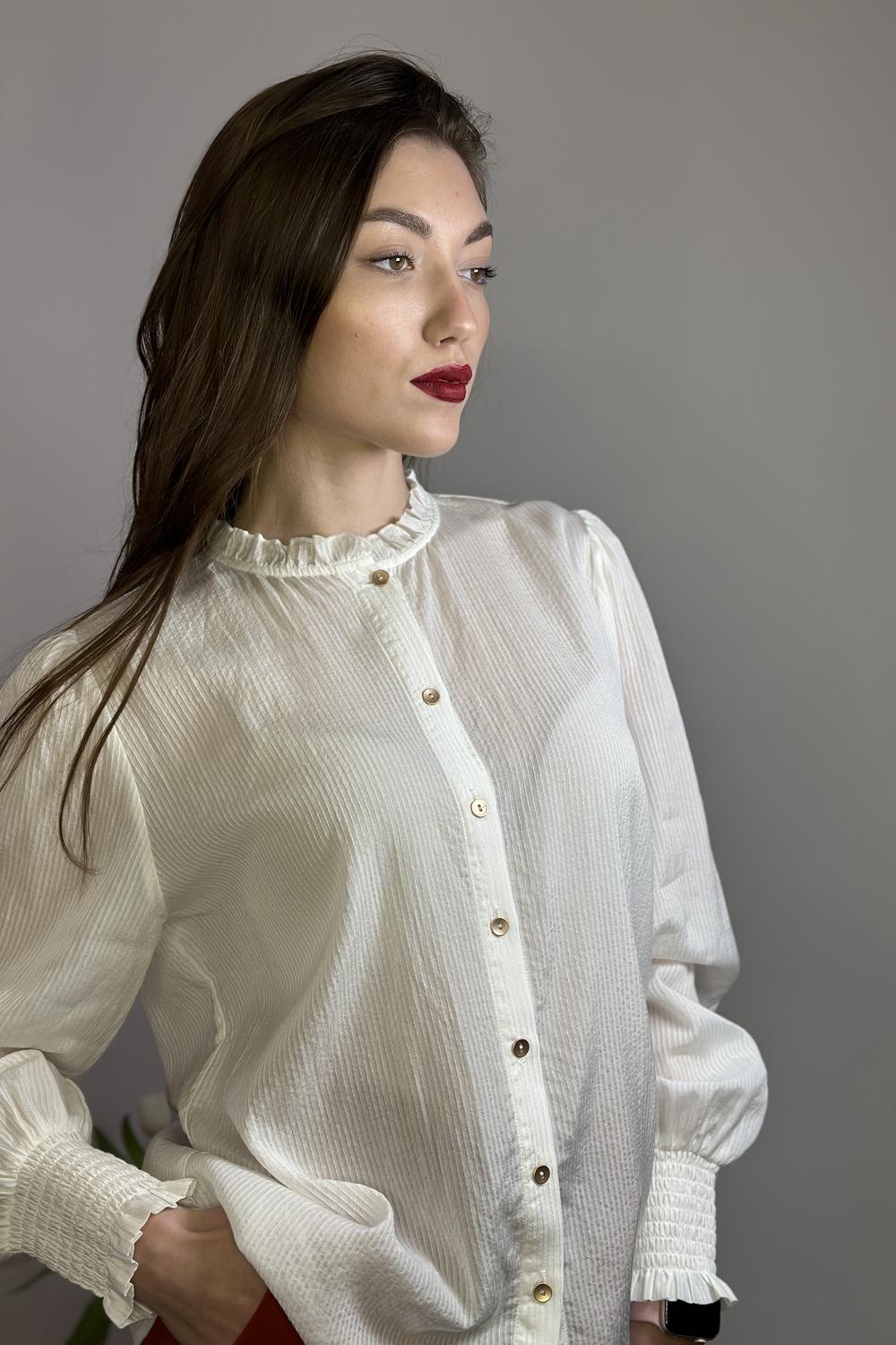 Блуза молочна Yuka Paris 20AH621