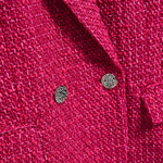 Women's fuchsia tweed jacket Z-MR-4204 MOODO