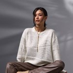 Milk jumper made of wool