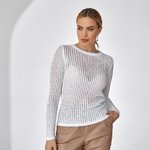 Напівпрозорий лонгслів Bellise 2491