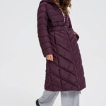 Women's coat burgundy