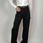 Джинси кльош чорні 9016 KT.MOSS Denim