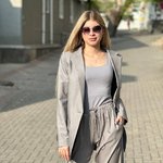 Штани сірі з тенселу