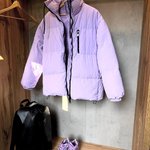 Зимова куртка фіолетова жіноча 1370-viola-M-Realiz