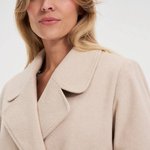 Women's beige coat