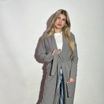 Grey cardigan