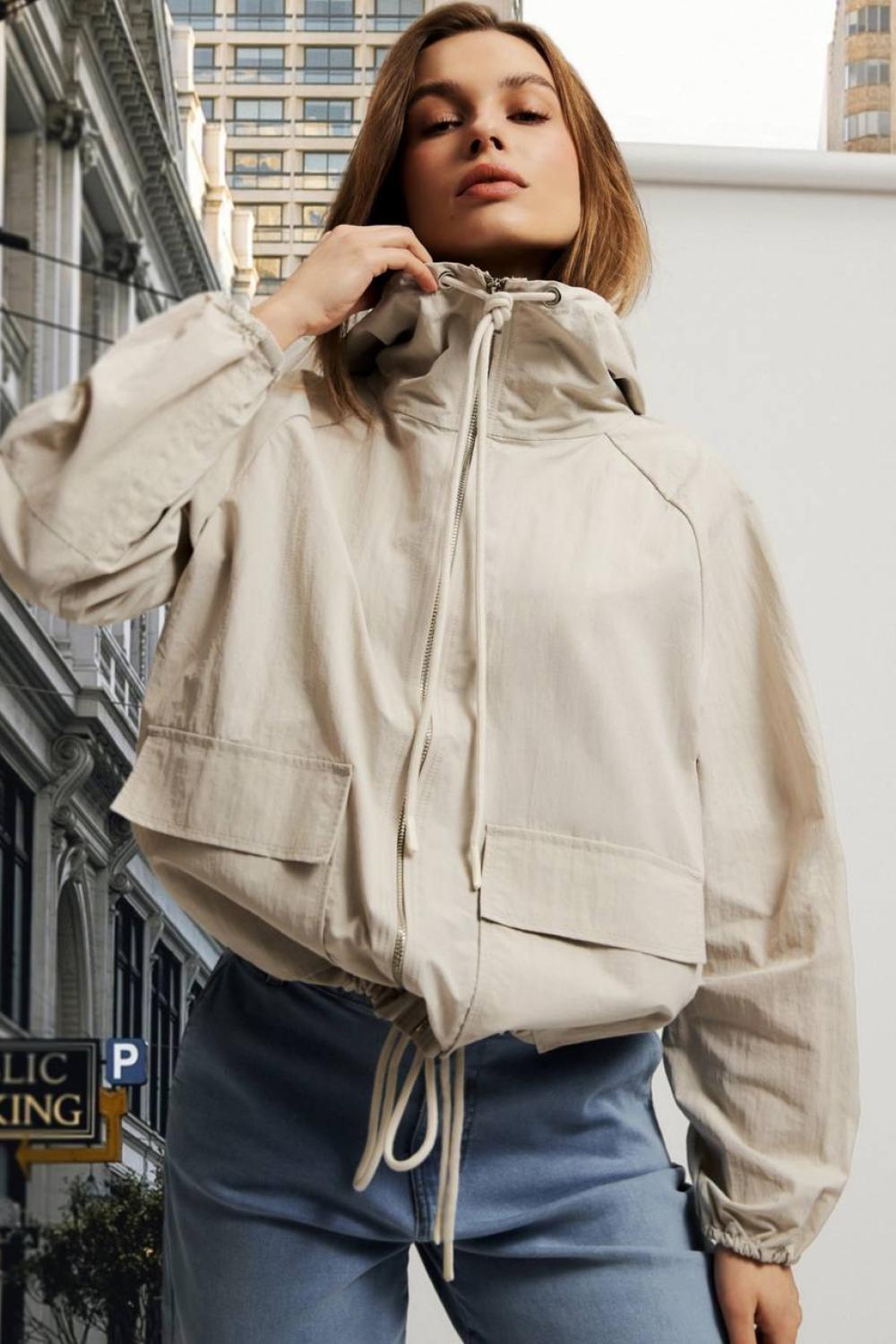 Beige jacket