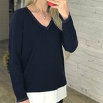 Blue jumper 17AH108-K-Realiz
