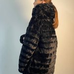 Two-sided women's black jacket 2107-2 UNISONO