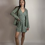 Комбінезон зелений в клітинку Yuka Paris