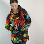 Худі на флісі принтований Catrine