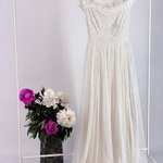 Dress white long Tanita Romario