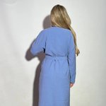 Blue cardigan