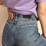 Jeans straight blue Woman 464