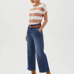 Blue culottes jeans