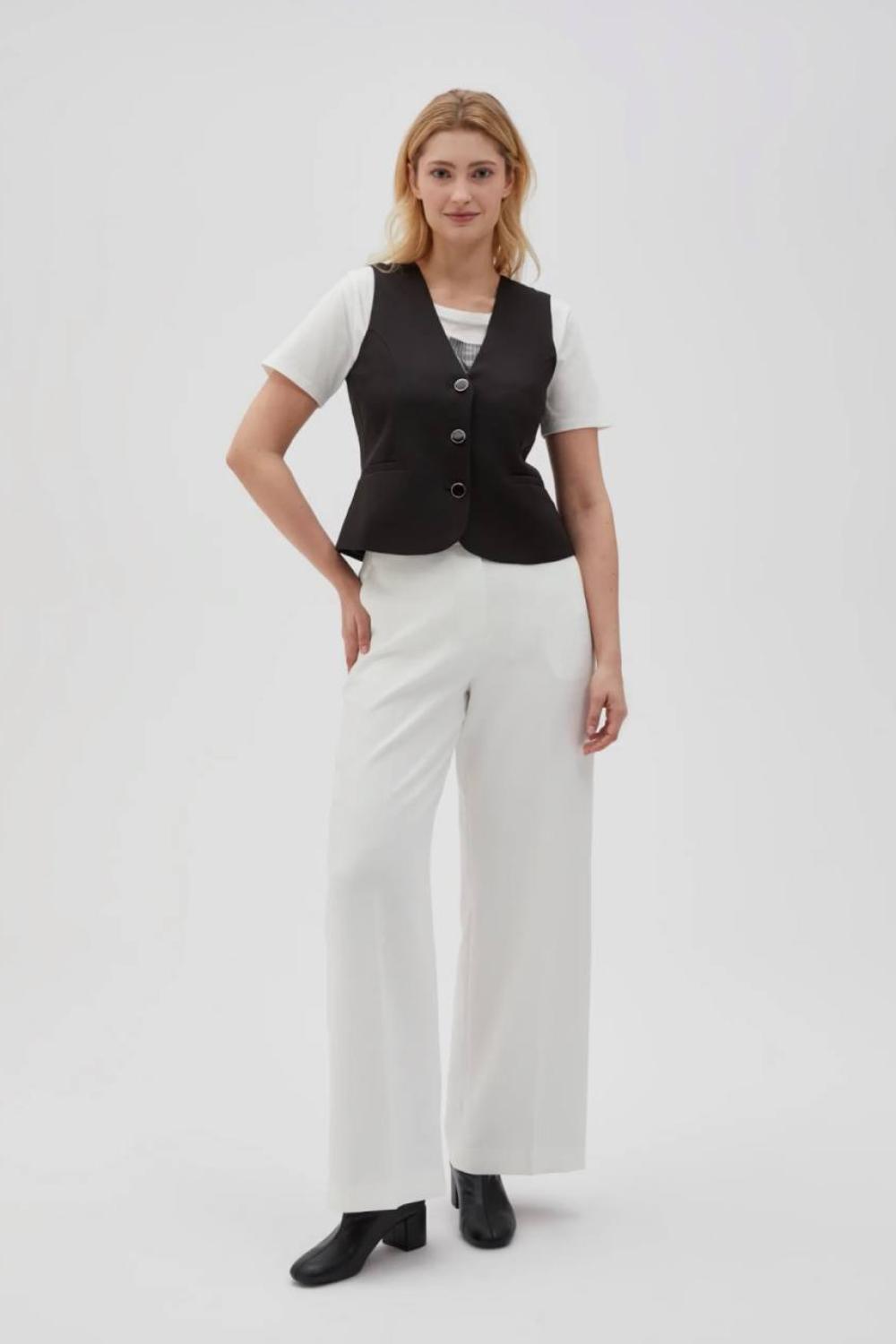 Classic black vest