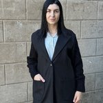 Кардиган жіночий на гудзиках чорний HARDY