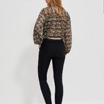 Women's leggings black on fleece Moodo Z-SP-3903