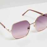 Glasses gradient pink L-OK-4001 Moodo