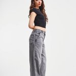 Grey denim Skater