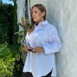 Petro Soroka basic white shirt