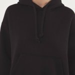 Basic black hoodie
