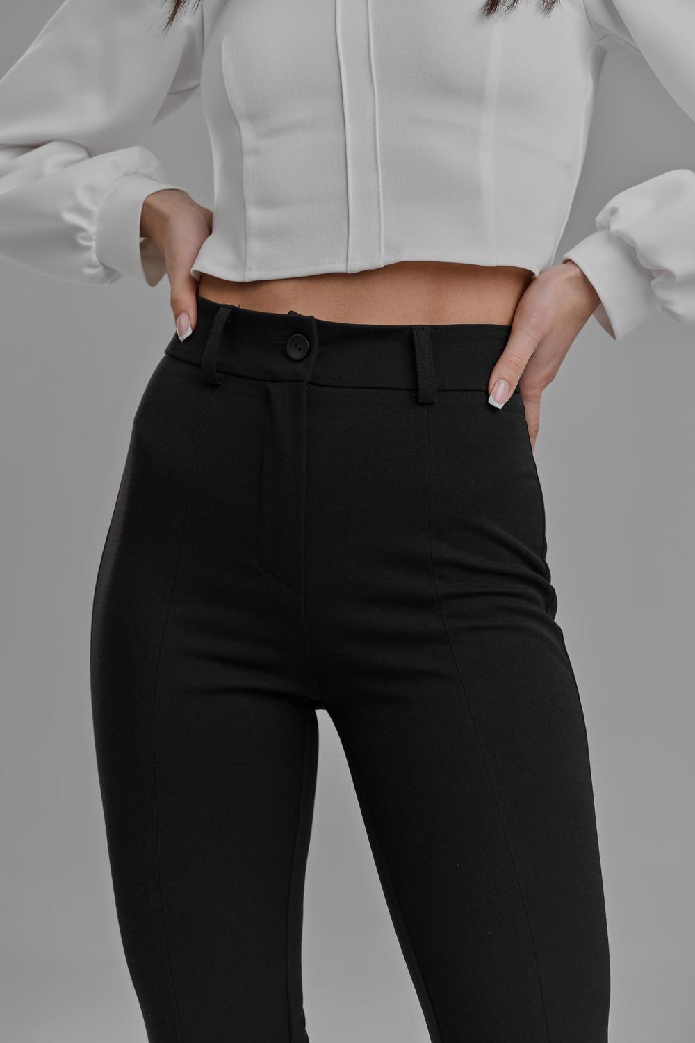 Trousers classic with slits 498 ROY