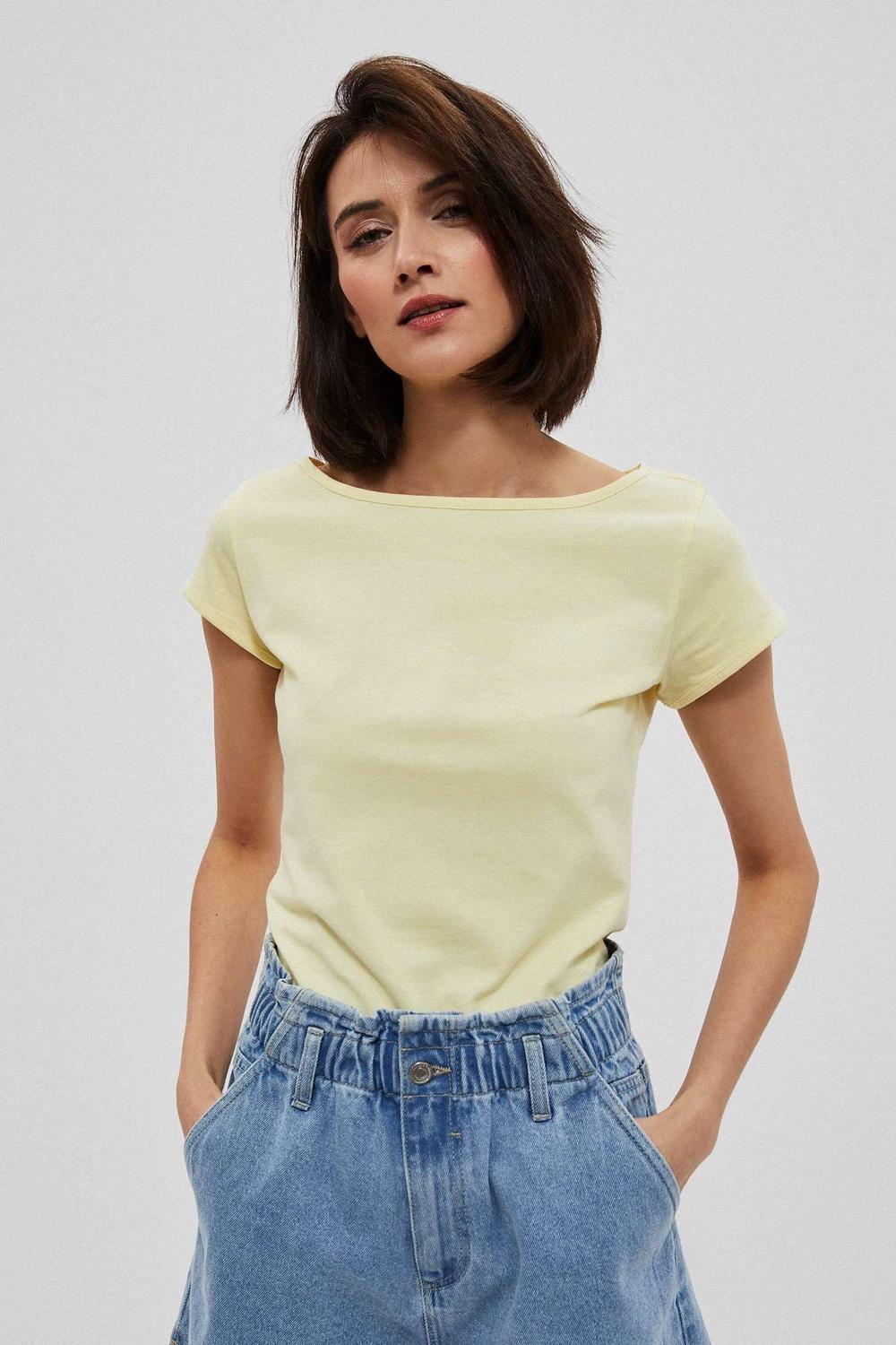 Yellow t-shirt Moodo L-TS-3739