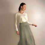 Спідниця плісе зелена крига Bellise 2080