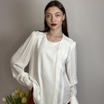 Блуза з планкою шифонова Yuka Paris