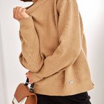 Women's warm beige jumper