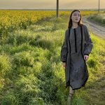 Сукня-вишиванка жіноча Чорна мальва SVARGA