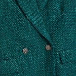 Women's green tweed jacket Z-MR-4204 MOODO