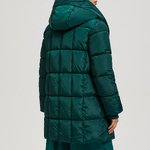 Куртка жіноча тепла зелена Z-KU-4219 MOODO