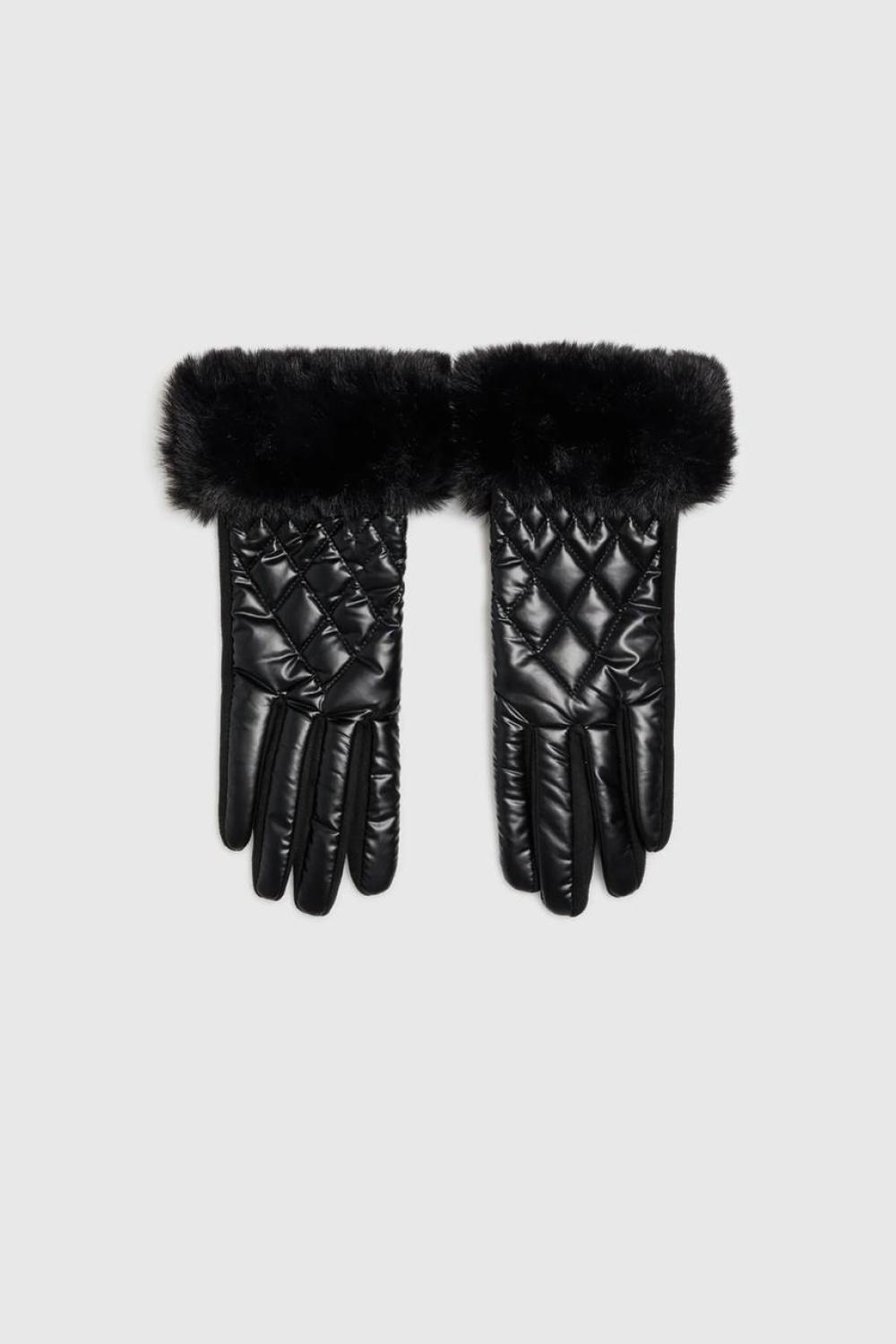 Black gloves